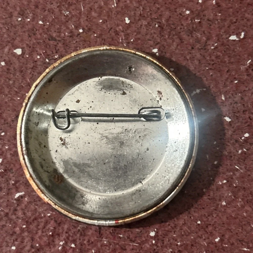 Easter He Lives, Cross Button Pin Collectors Item.  Used
